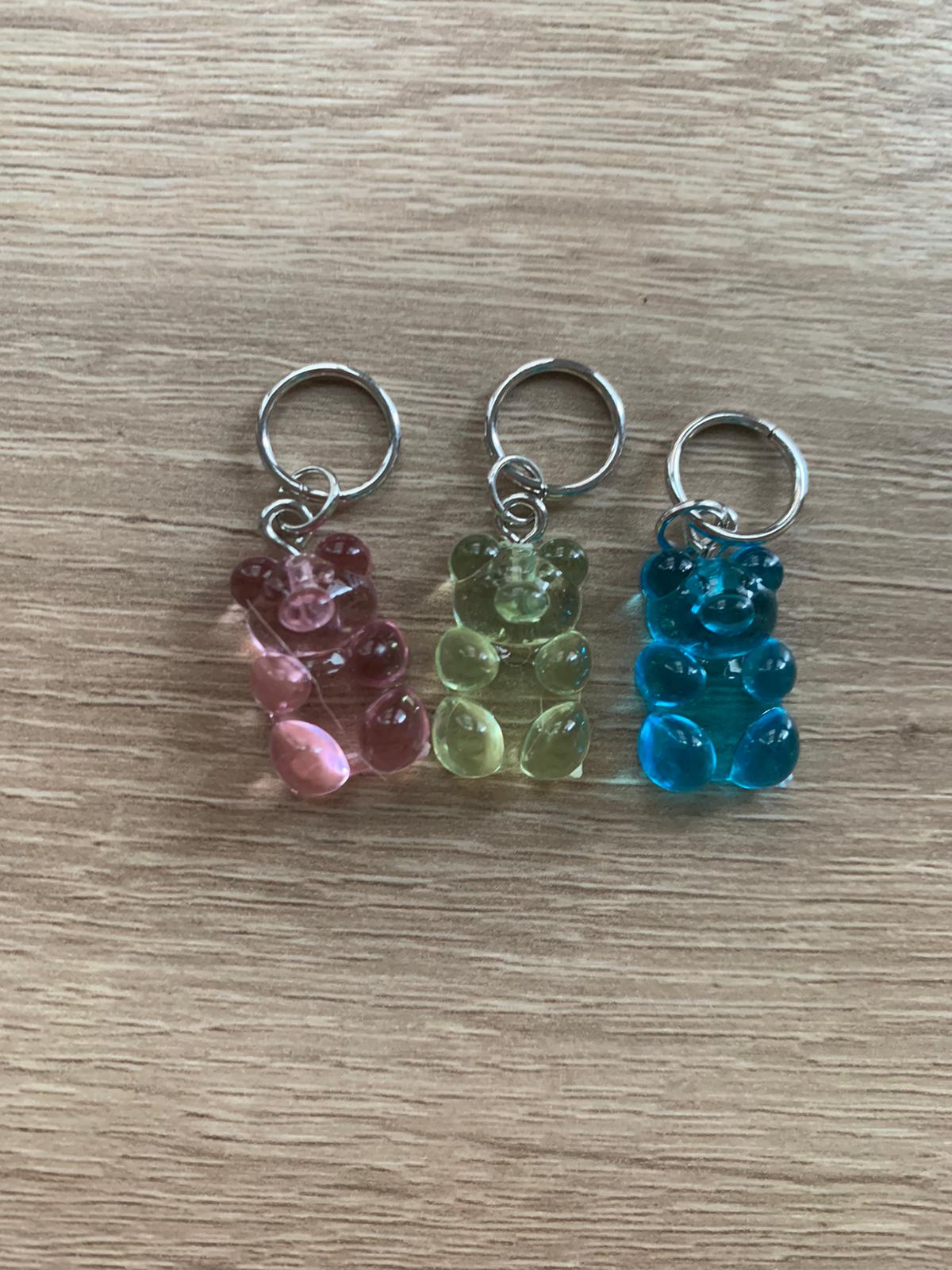 Maschenmarkierer Bären, buntes Set, Stricken