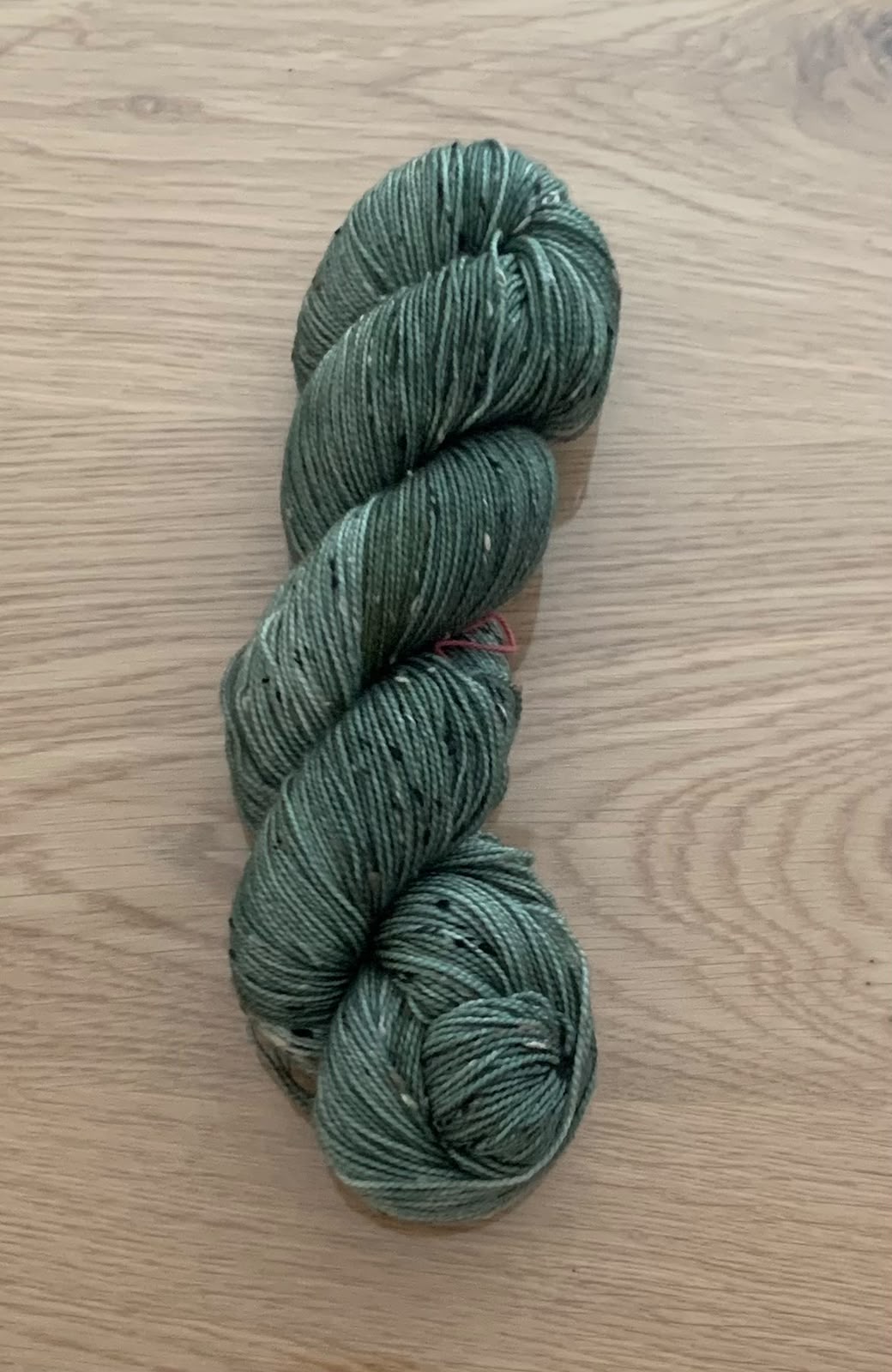 Merino/Donegal, handgefärbte Wolle, Sockenwolle