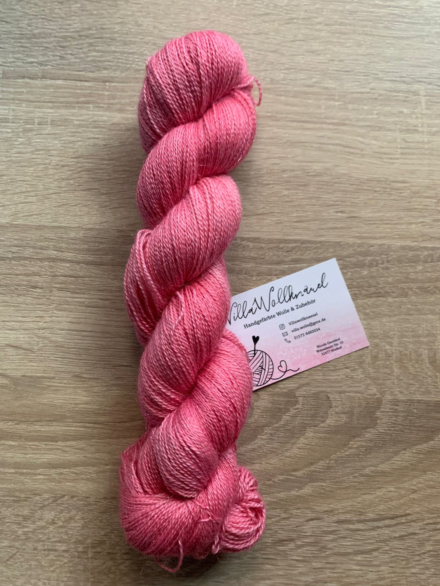 Lacegarn, Glitzer, Baby Alpaka