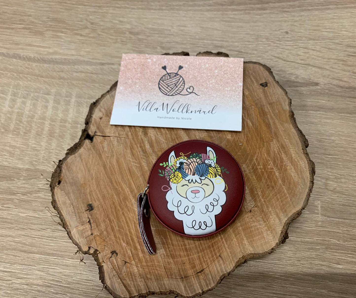 Maßband, Kunstleder, Zubehör , Handarbeit