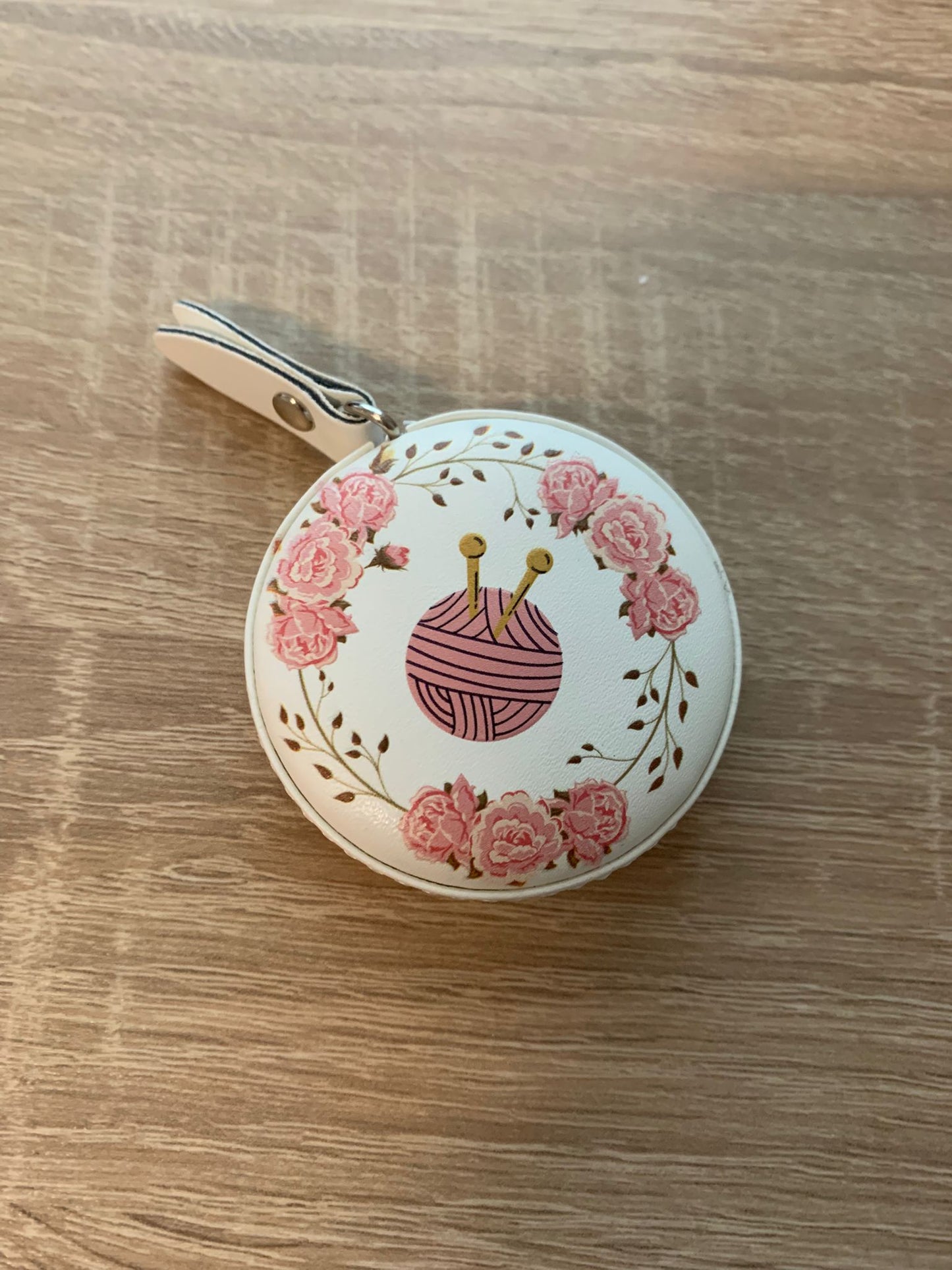 Maßband rund, weiß, Zubehör Handarbeit