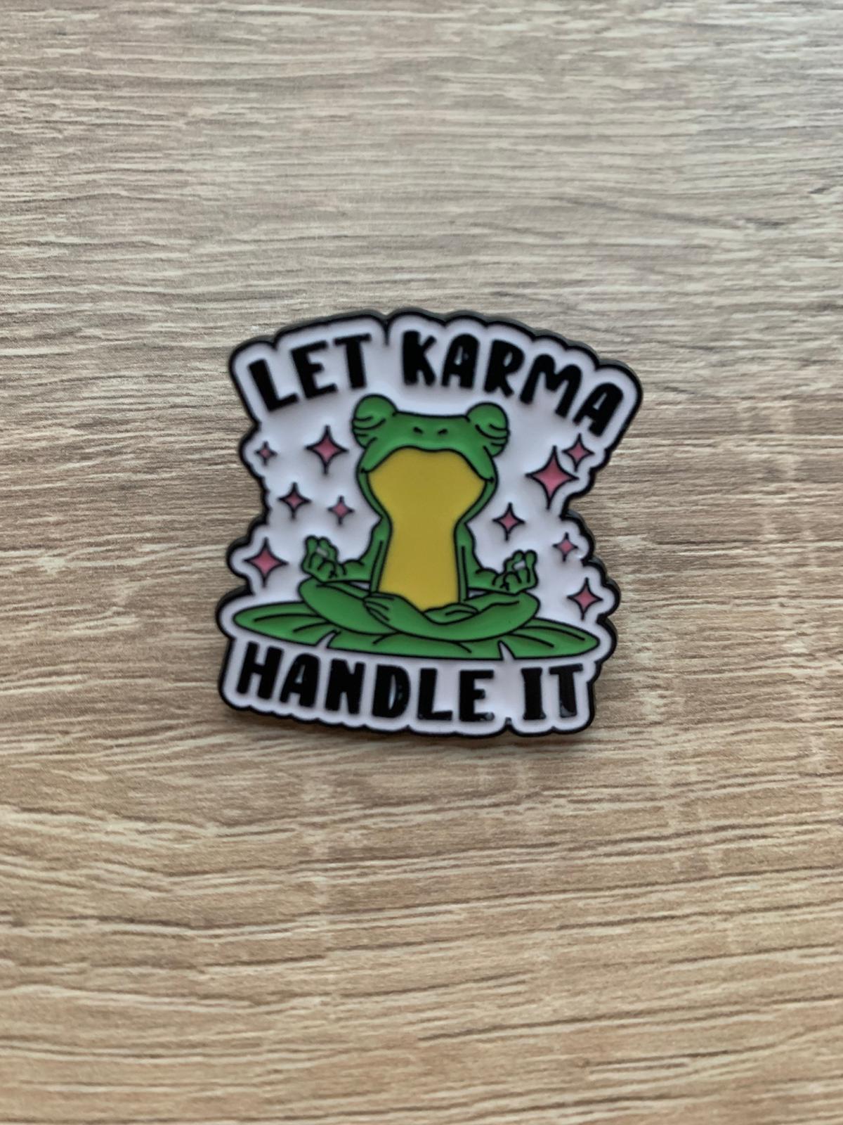 Pin, Karma, Anstecknadel