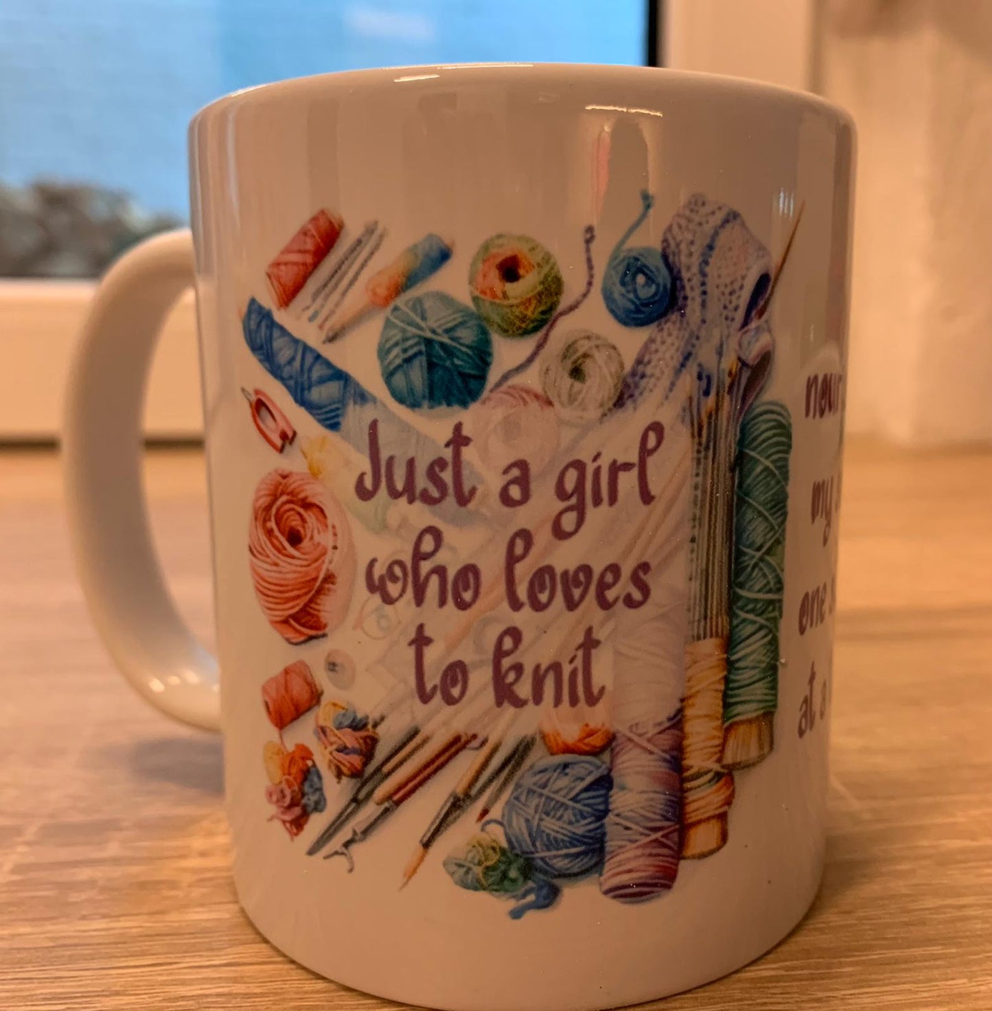 Kaffeebecher, Tasse, Handarbeit, Zubehör, love to knit