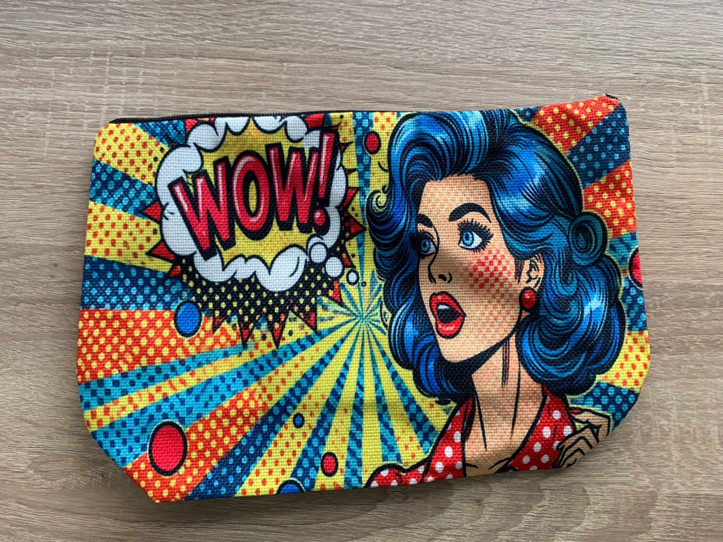 Kleine Projekttasche für Socken, Zubehör, Comic