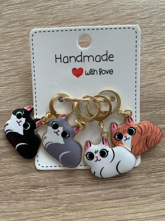 Katzen, Fortschrittsmarker, Handarbeit, Zubehör