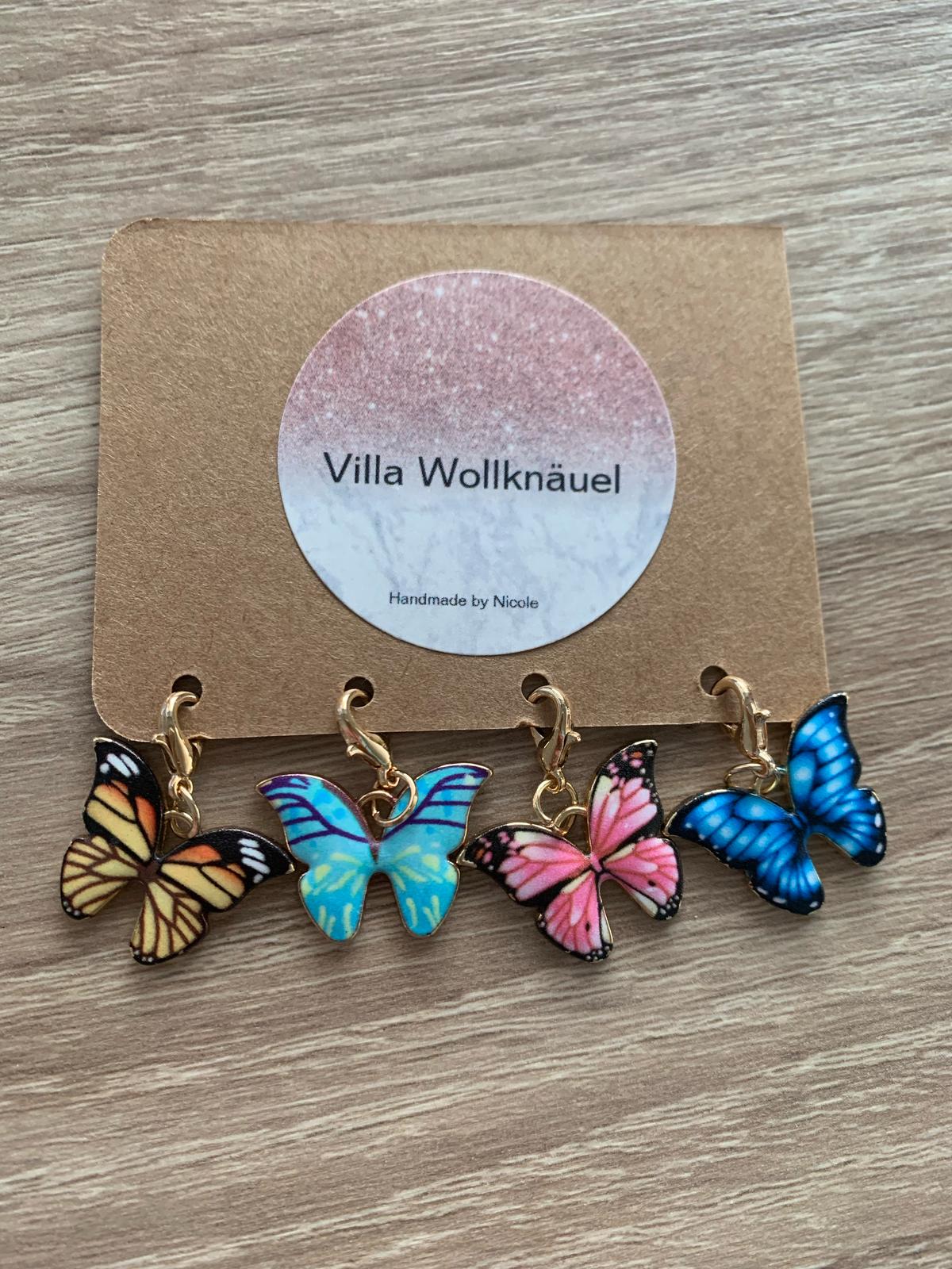 Fortschrittsmarker, Handarbeit, Schmetterling, Frühling