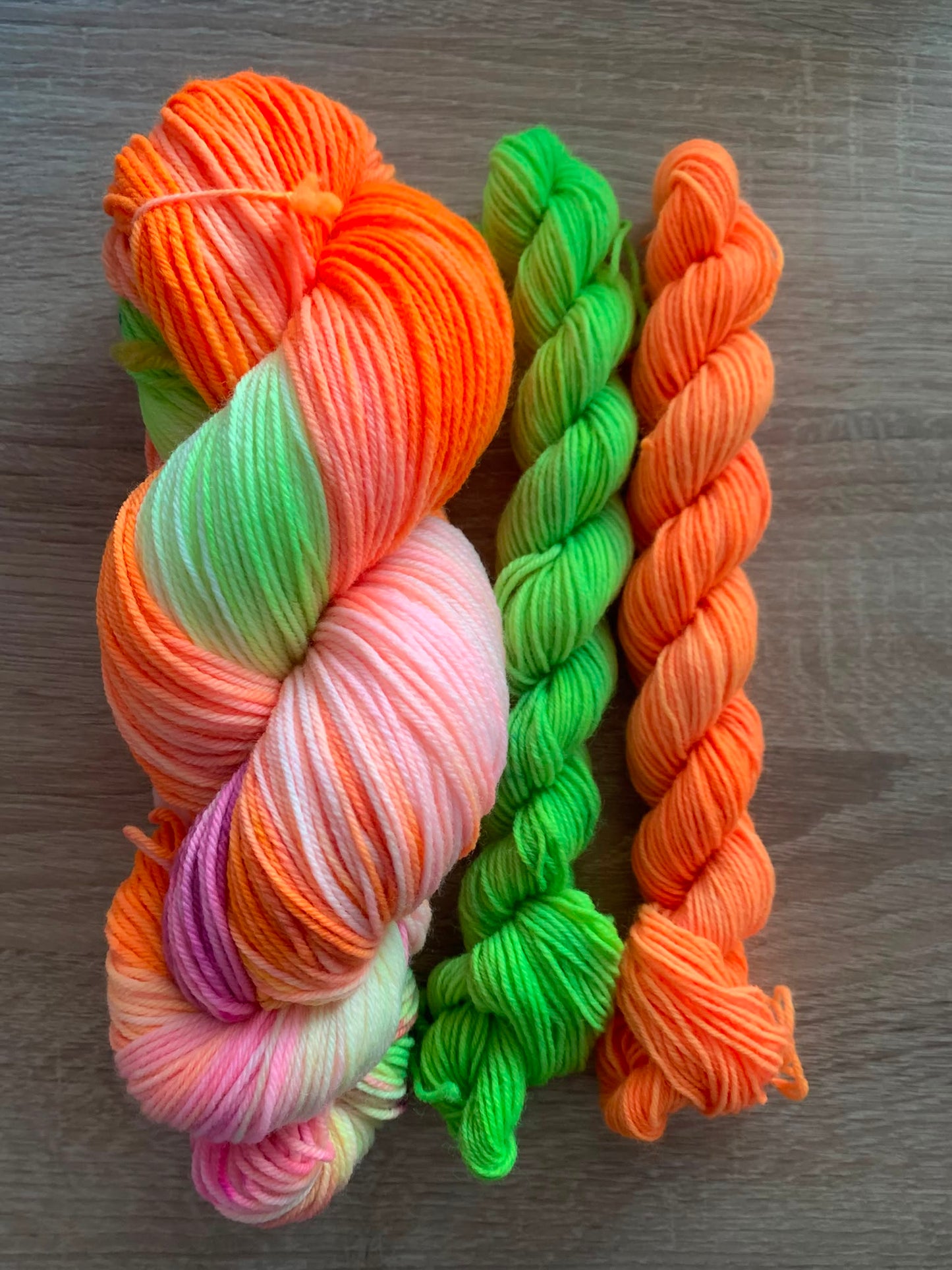 Sock-Set, handgefärbte Wolle