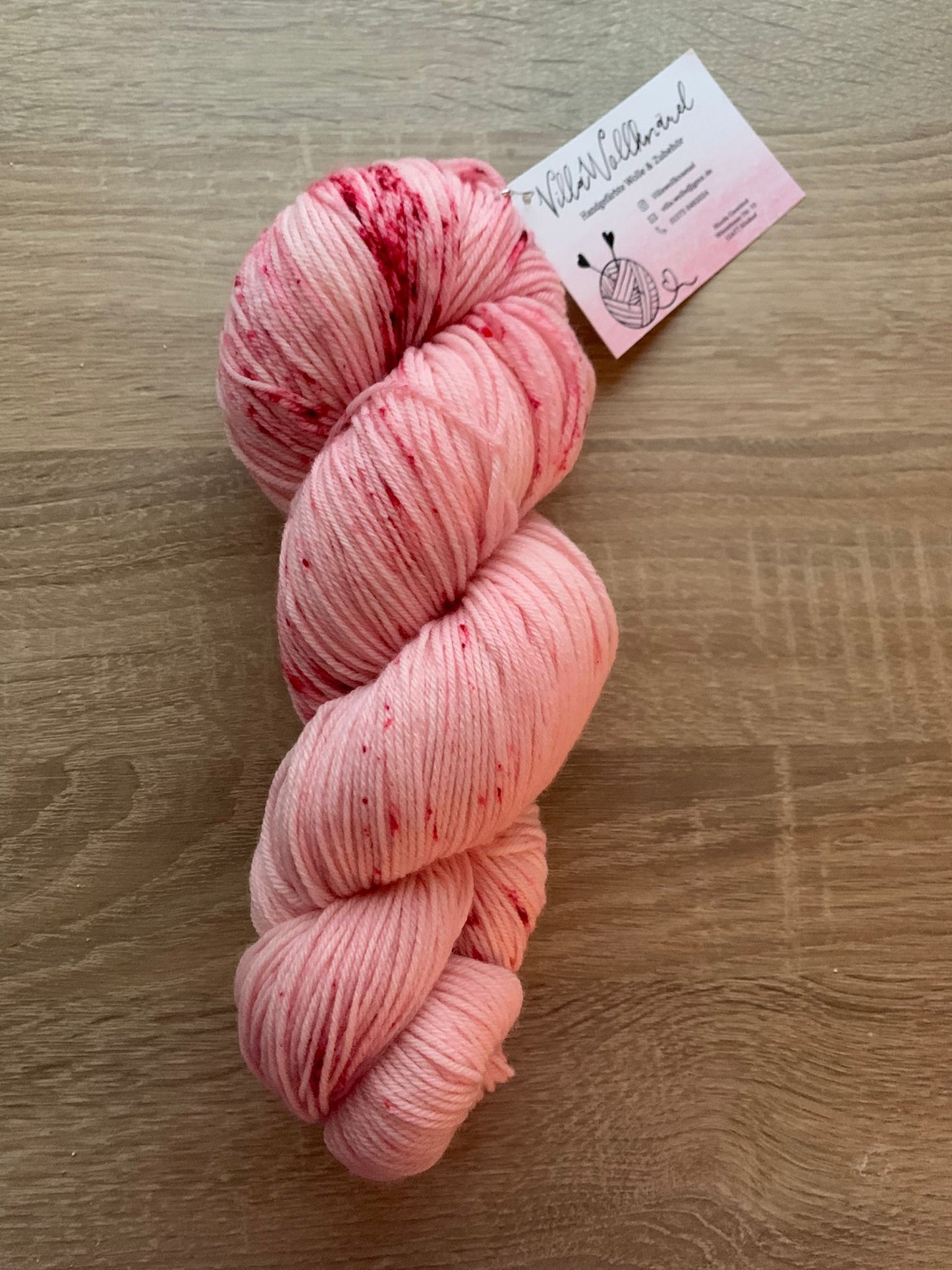 Färbung Stricktreff Aachen, Merino, handgefärbt, Sockenwolle