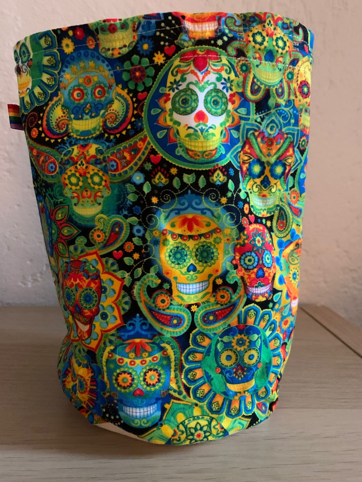Projekttasche, Totenkopf, Zubhör