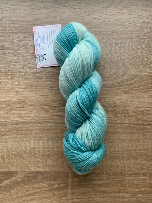 Merino extrafein, handgefärbt, Farbverlauf