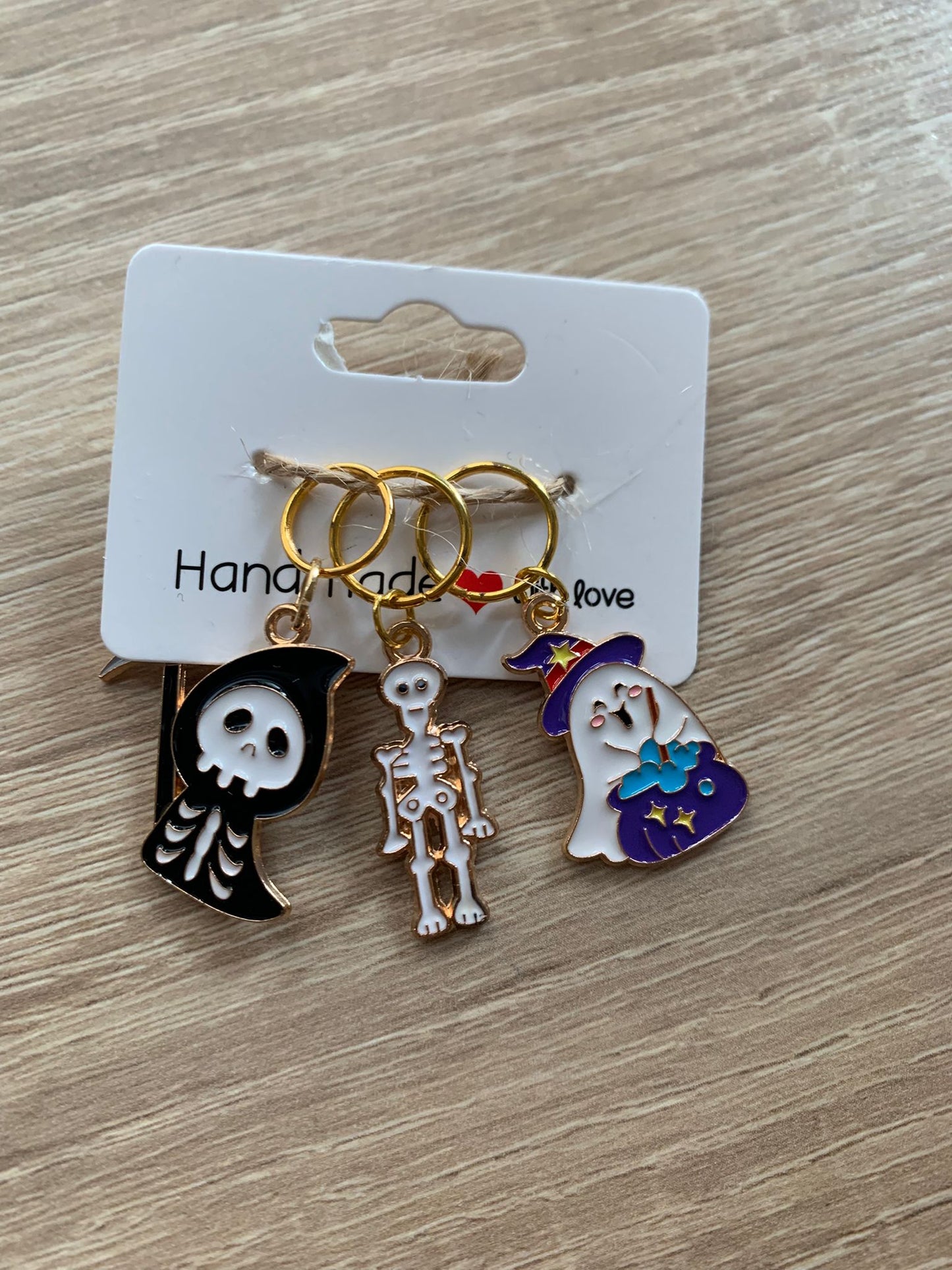 Halloween, Set, Maschenmarkierer, Handarbeit, Gespenster