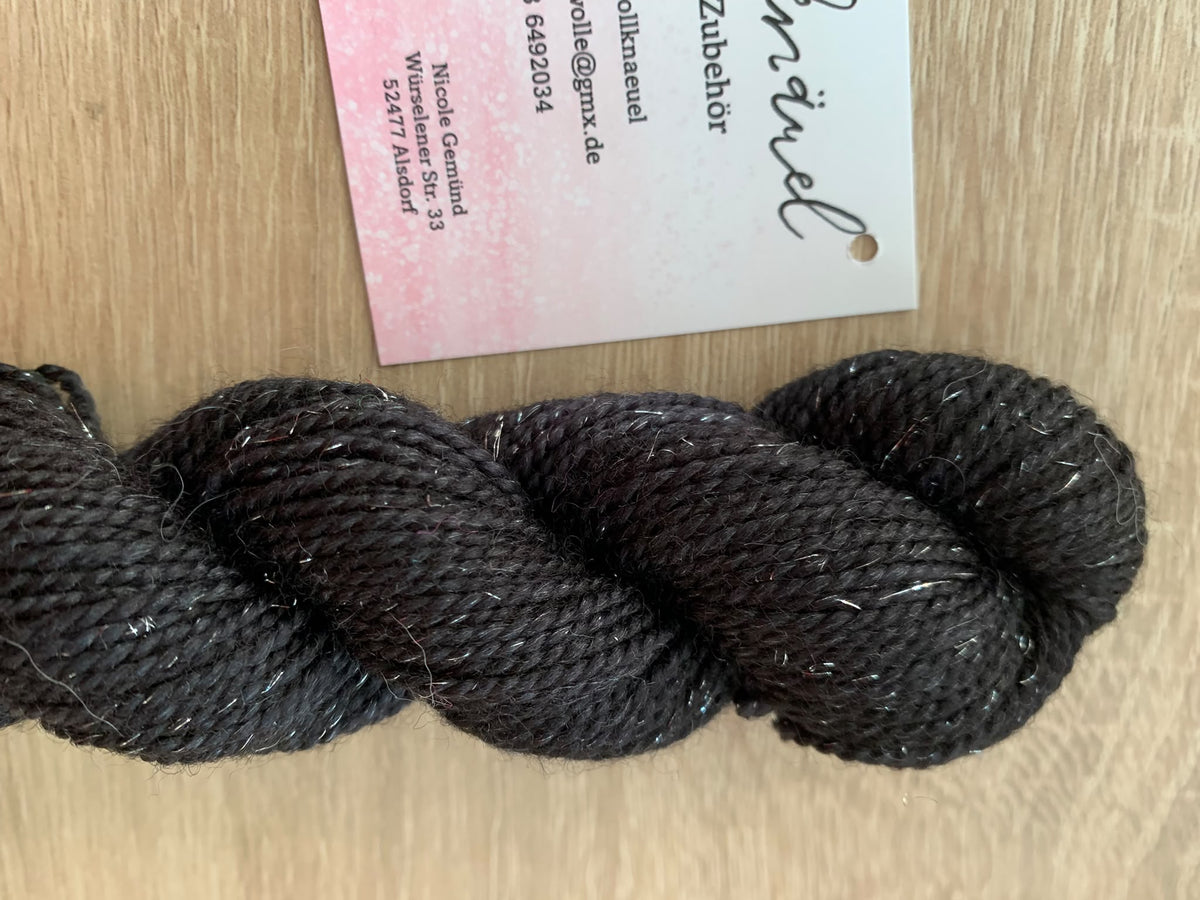 Mini, Glitzer schwarz