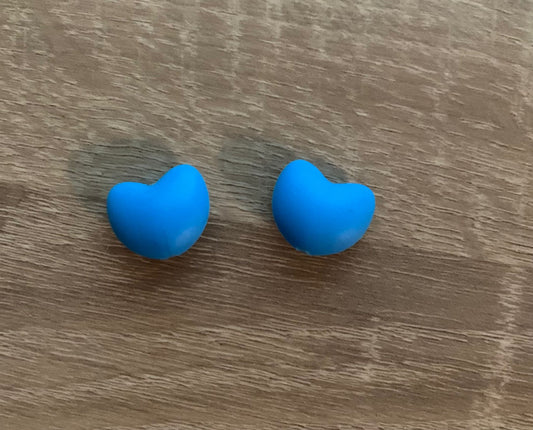 Maschenstopper, Herz, blau, Zubehör