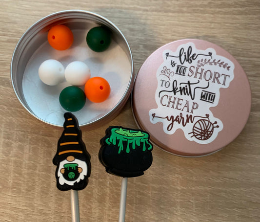 Maschenstopper in Dose, Zubehör, Halloween
