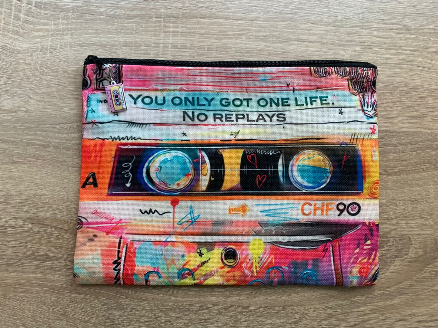 Retro Projekttasche, Sockentasche, Zubehör