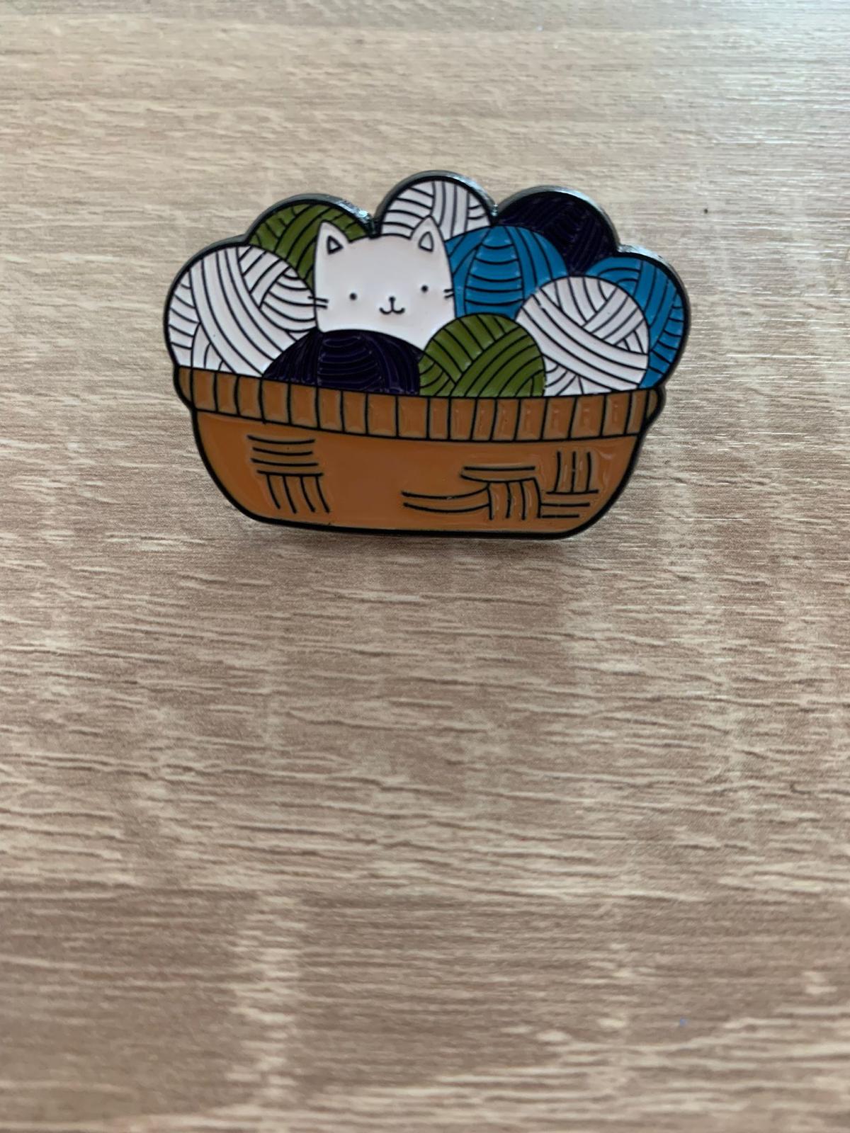 Pin, Katze, Wolle, Zubehör, Mitbringsel