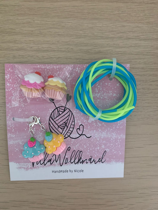 Set Törtchen, Geschenkset, Zubehörset Handarbeit