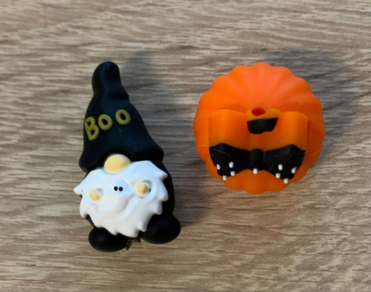 Kürbis und Gnom, Halloween, Stopper