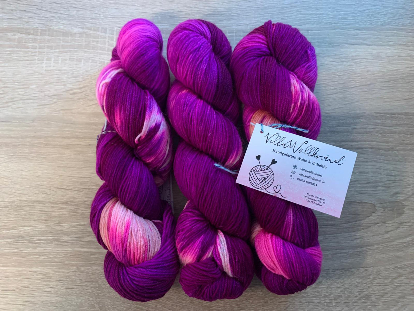 Merino extrafine, Pink Purple