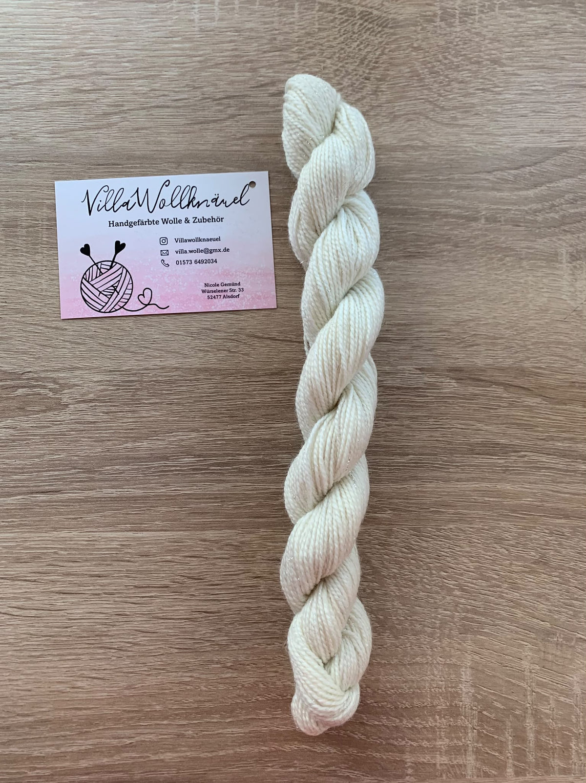 Mini, Glitzer natur