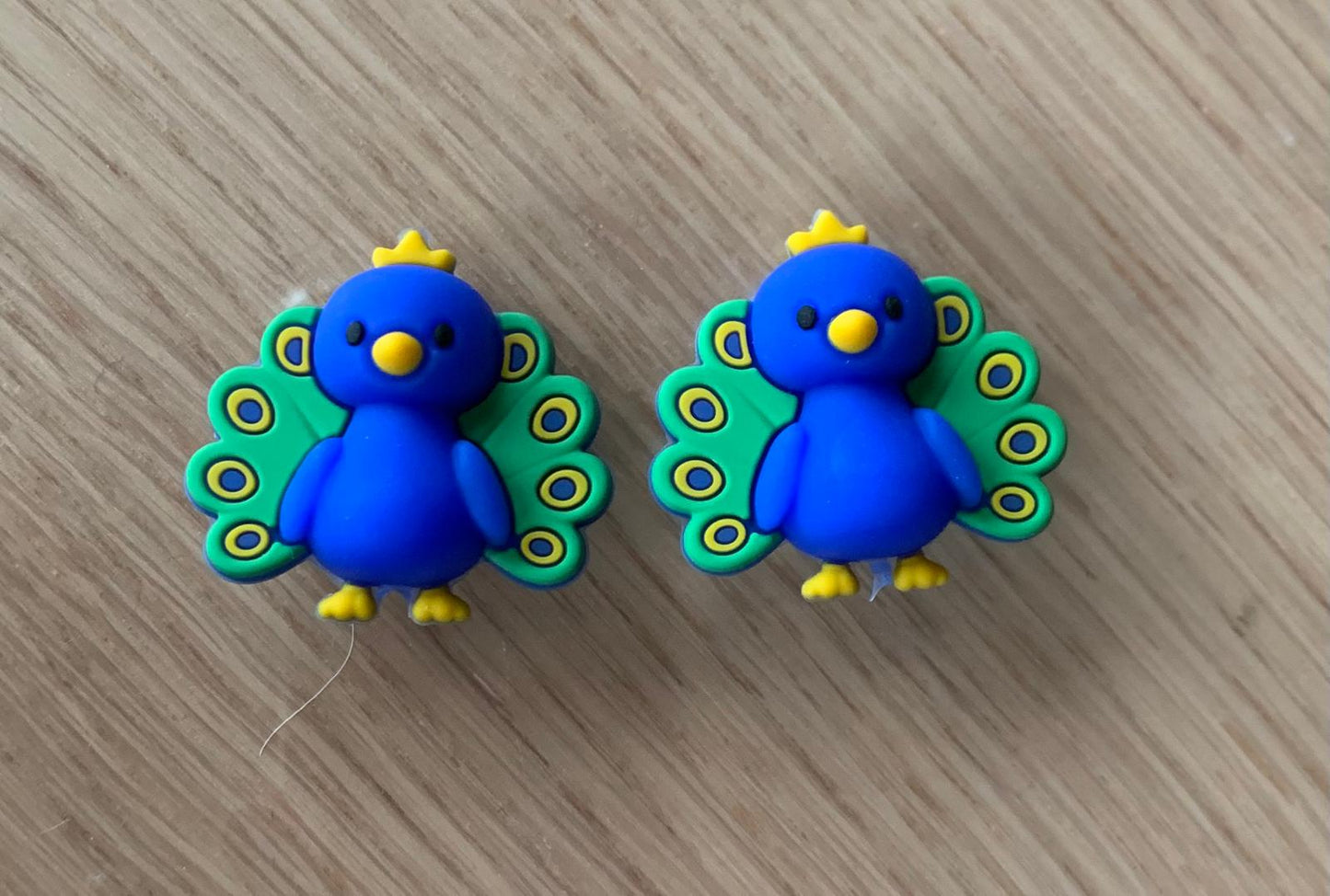 Maschenstopper, Pfau, Zubehör, Handarbeit