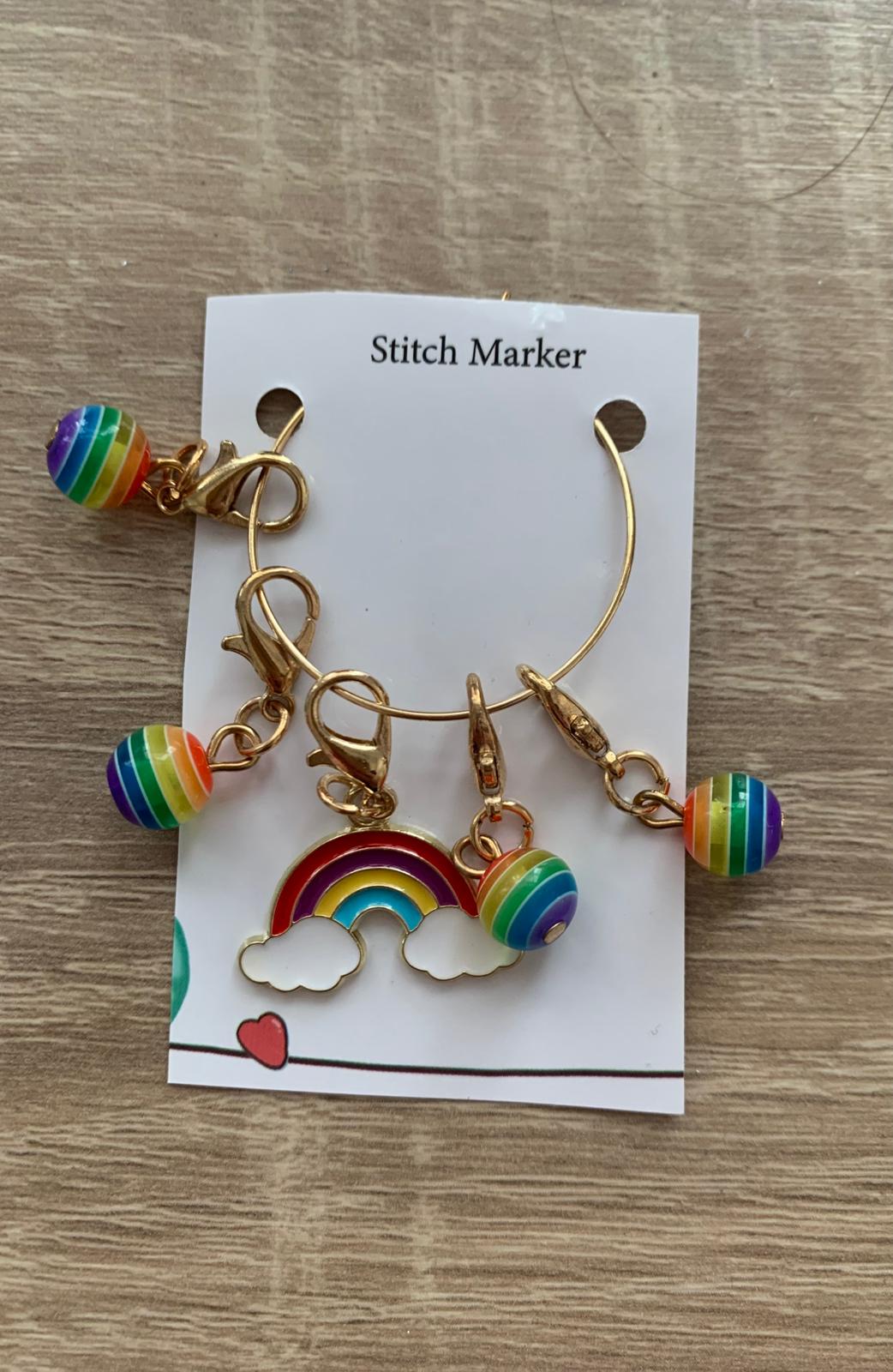 Fortschrittsmarker, Regenbogen, Handarbeit