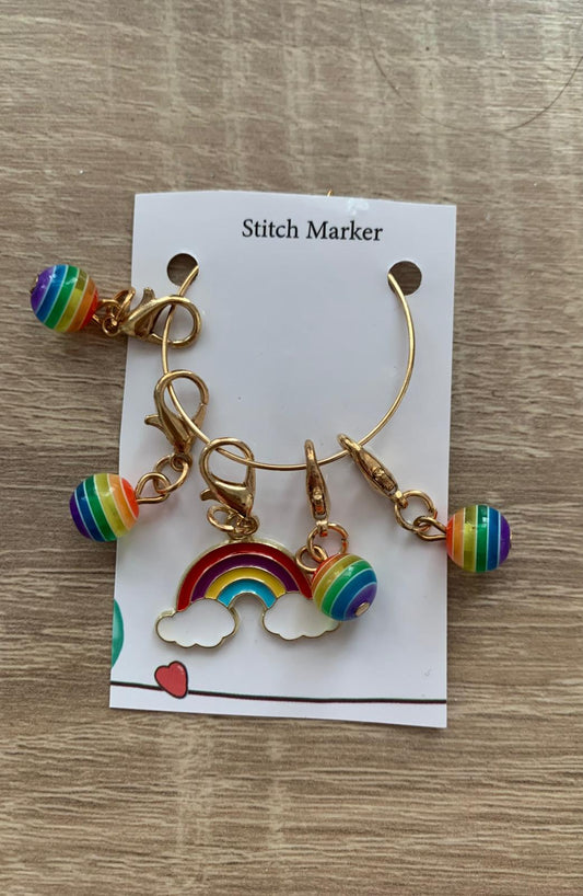 Fortschrittsmarker, Regenbogen, Handarbeit
