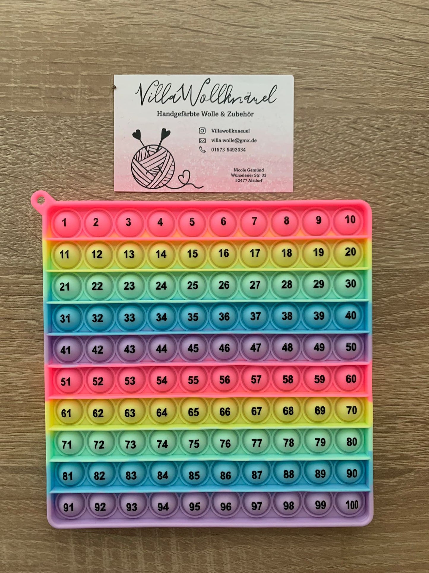 Reihenzähler, Zubehör für Handarbeiten