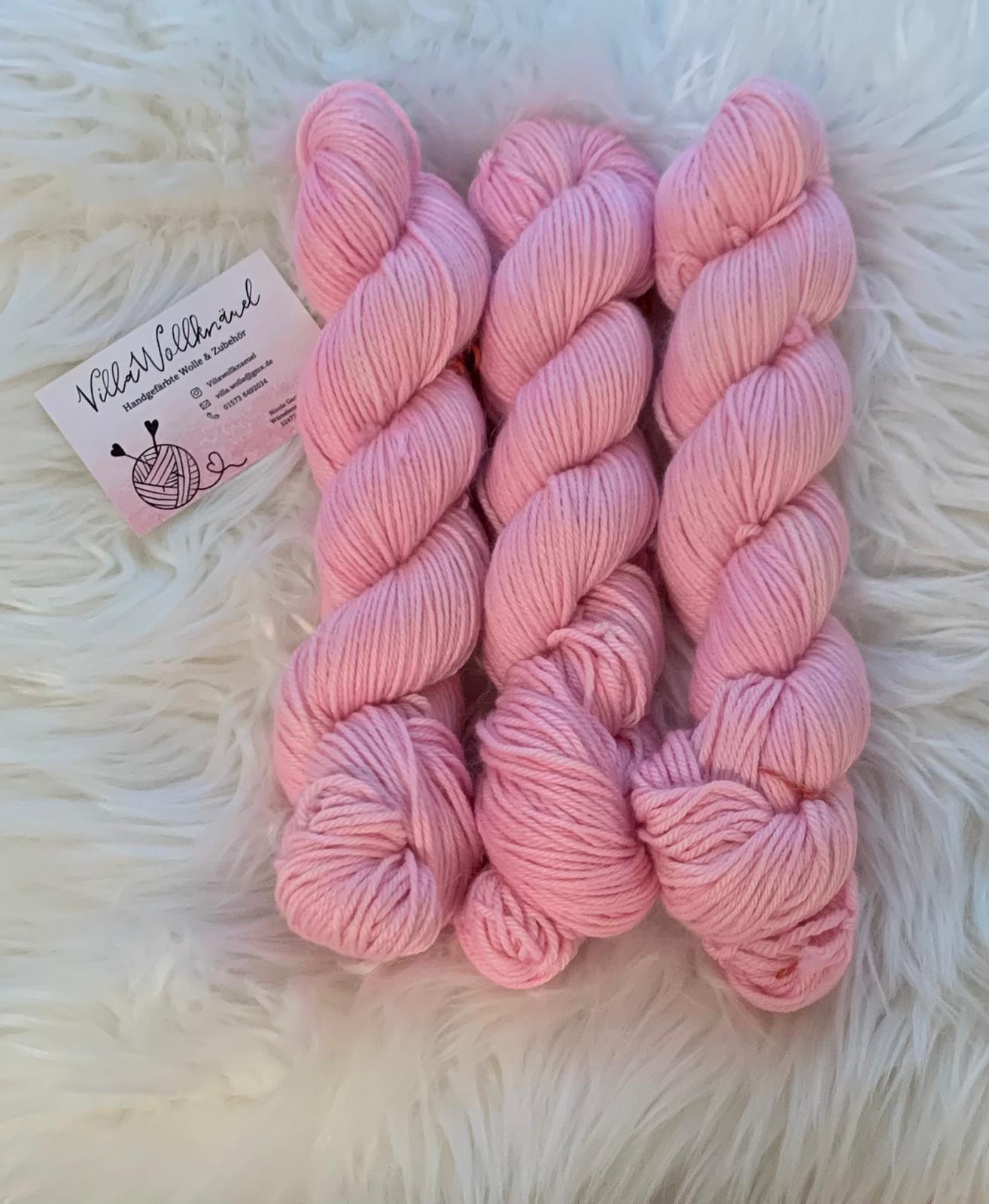 Weiche Wolke, rosa, Alpaka, Kaschmir, Seide, DK