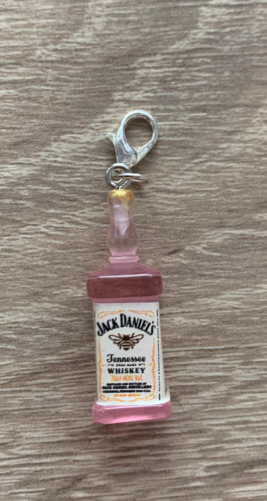 Flasche Whiskey, rosa, Fortschrittsmarker