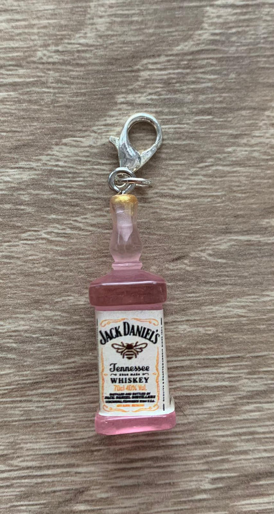 Flasche Whiskey, rosa, Fortschrittsmarker