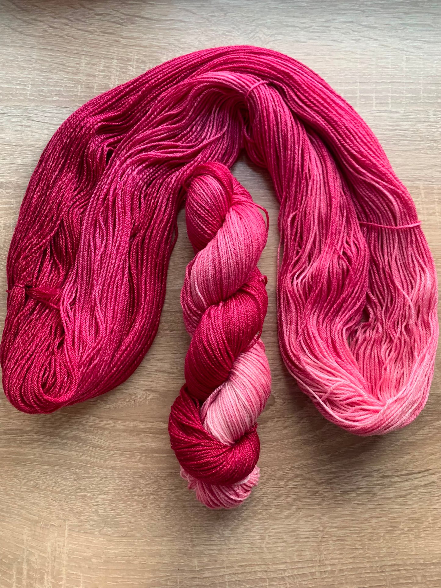 plastikfreie Wolle, Seide, Merino, handgefärbte Wolle