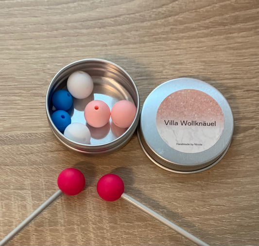 Dose mit runden Stoppern, Zubehör