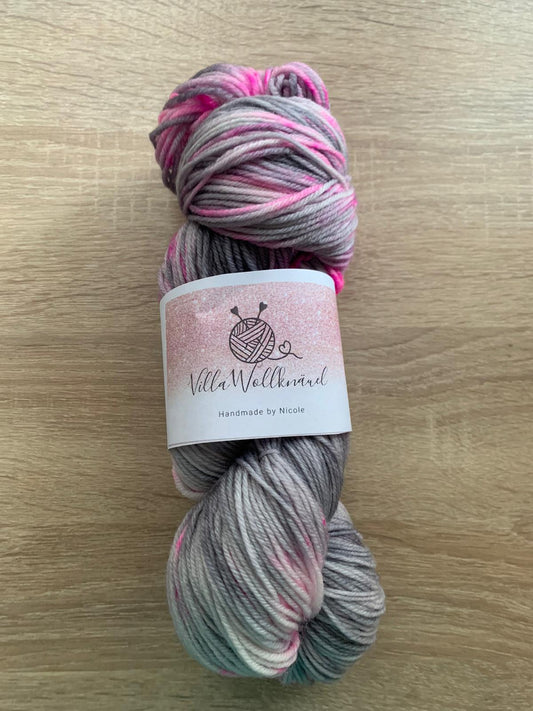 Merino extrafine, Sockenwolle, Handgefärbt, handarbeit