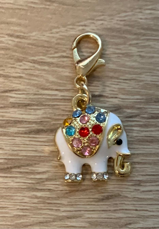 Fortschrittsmarker, weißer Elefant, Handarbeit